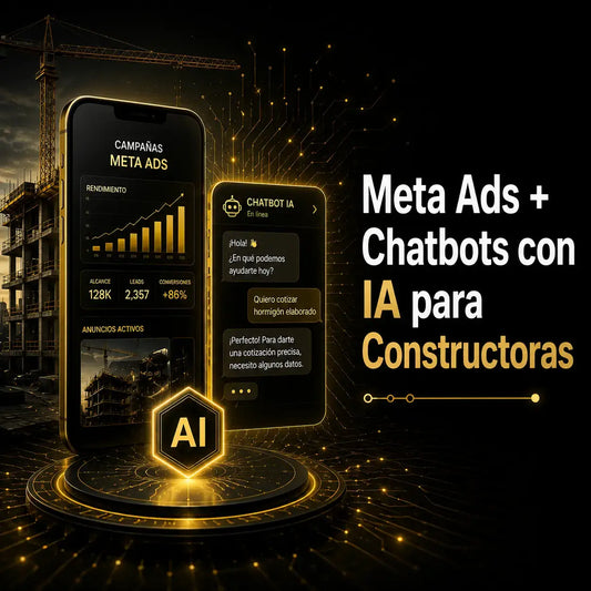 Meta Ads + Chatbots con IA para Constructoras