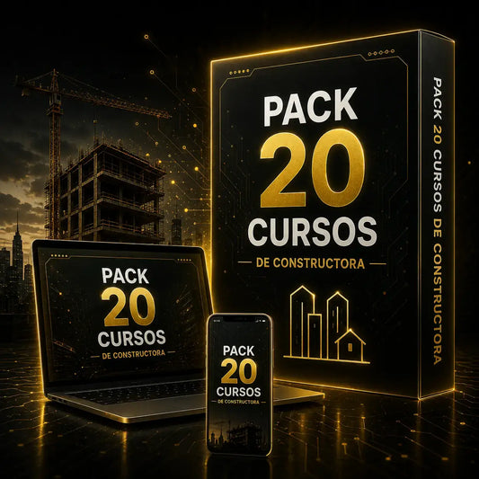 Pack de 20 Cursos para Constructoras
